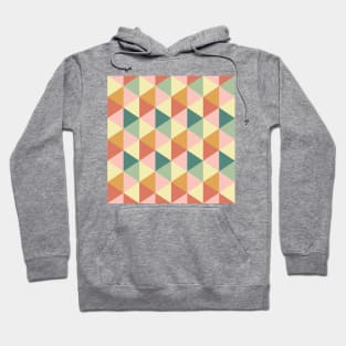 Geometric Triangle Pattern Hoodie